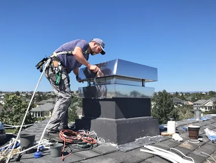 Chimney Cap Services service in Bedford, MA
