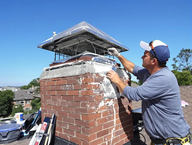 Chimney Crown Services service in Bedford, MA