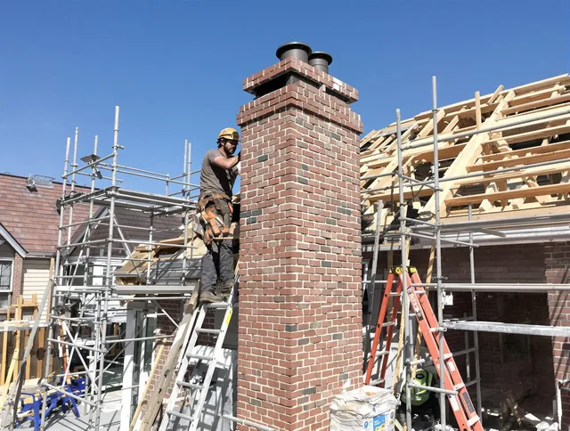 New chimney installation completed by Bedford Chimney Sweep in Bedford, MA